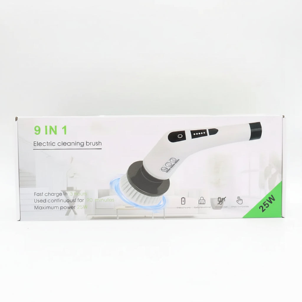 Cepillo de limpieza inalámbrico 9 en 1