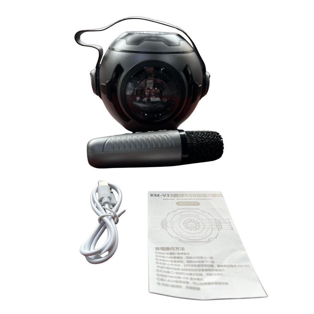 Mini Parlante Con Karaoke  KM-V33 FX