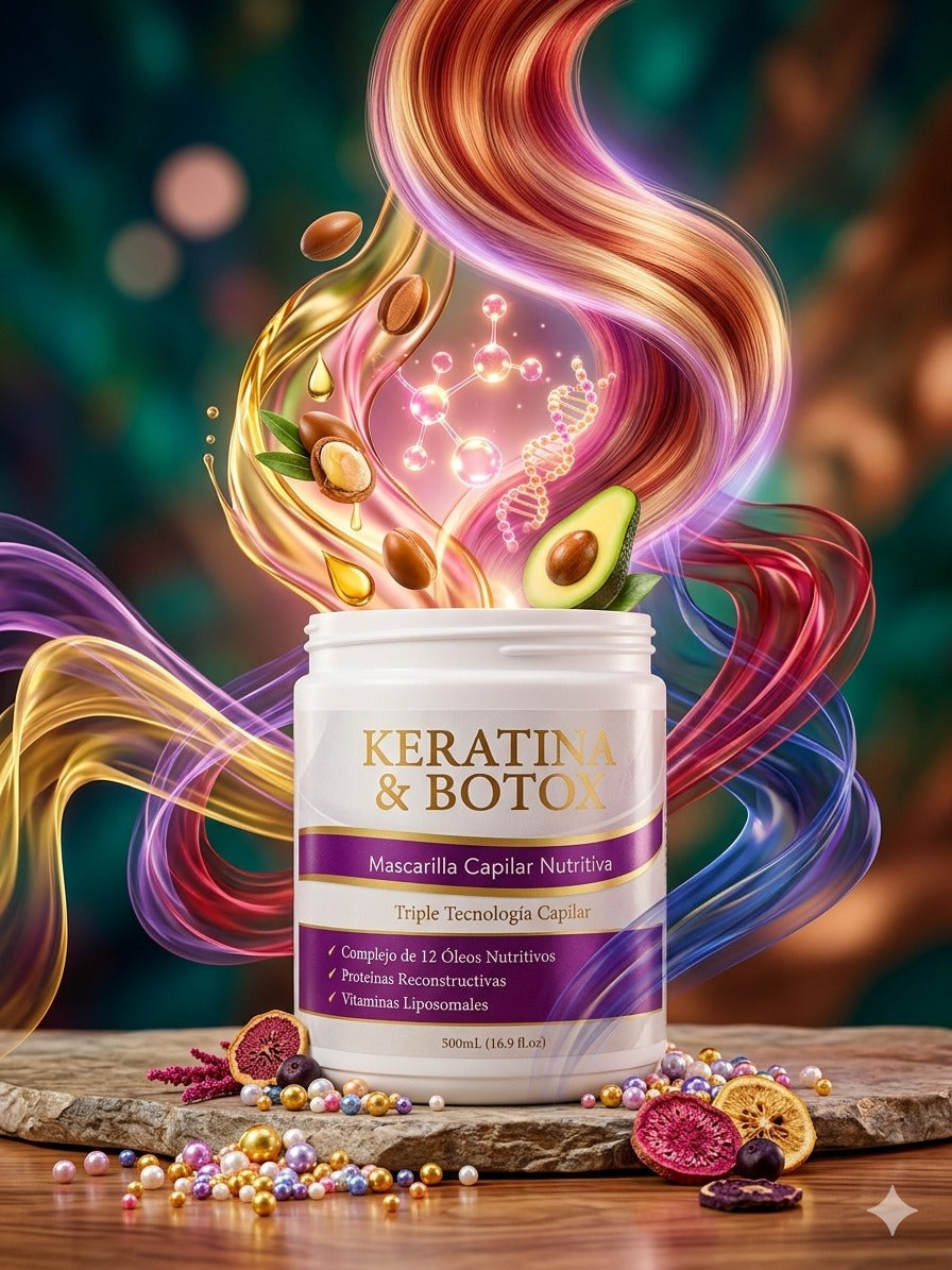 KERATINA Y BOTOX MASCARILLA CAPILAR