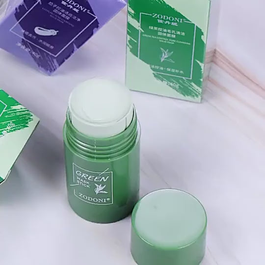 Máscarilla De Té Verde En Barra De Arcilla