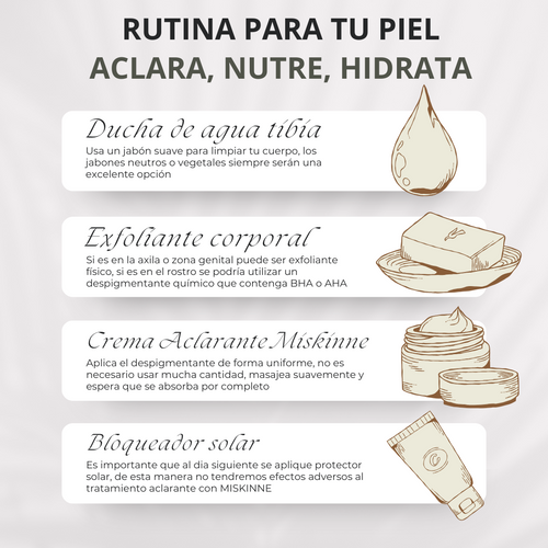 Crema Despigmentante Miskinne