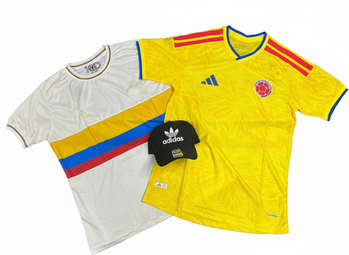 COMBO MUNDIALISTA NEW/RETRO&GORRA+CAJA